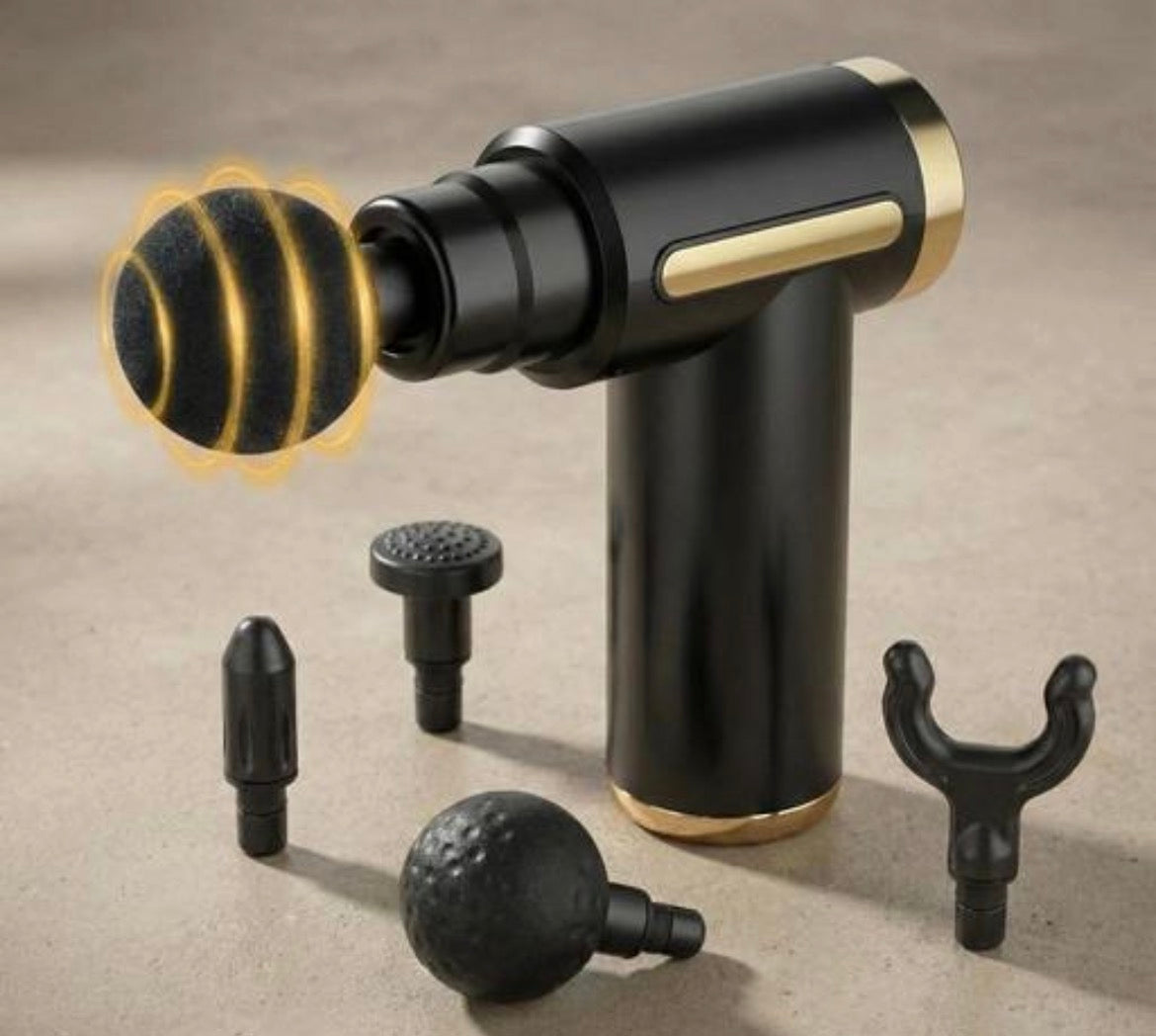 6-Speed Deep Tissue Massage Gun | Muscle Relaxer & Recovery Massager